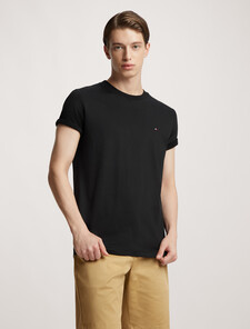 Flag Interlock T-Shirt, Black, hi-res