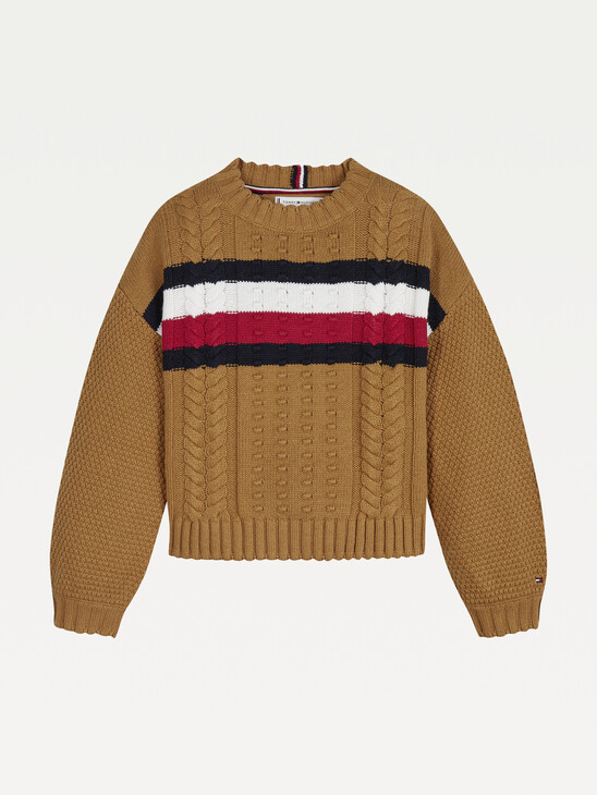 Signature Chunky Cable Knit Jumper Signature Chunky Cable Knit Jumper