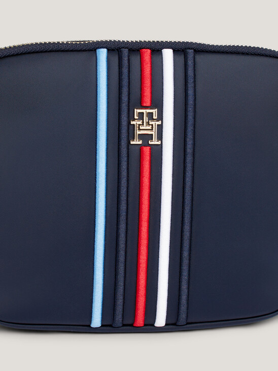 Small Multicolour Stripe Crossover Bag