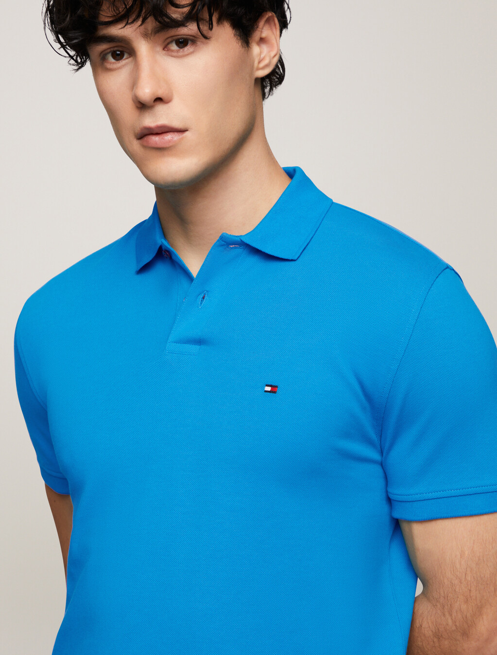 1985 標準版型 Polo 恤, Surf Blue, hi-res