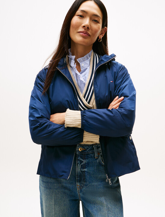 Nylon Drawstring Windbreaker