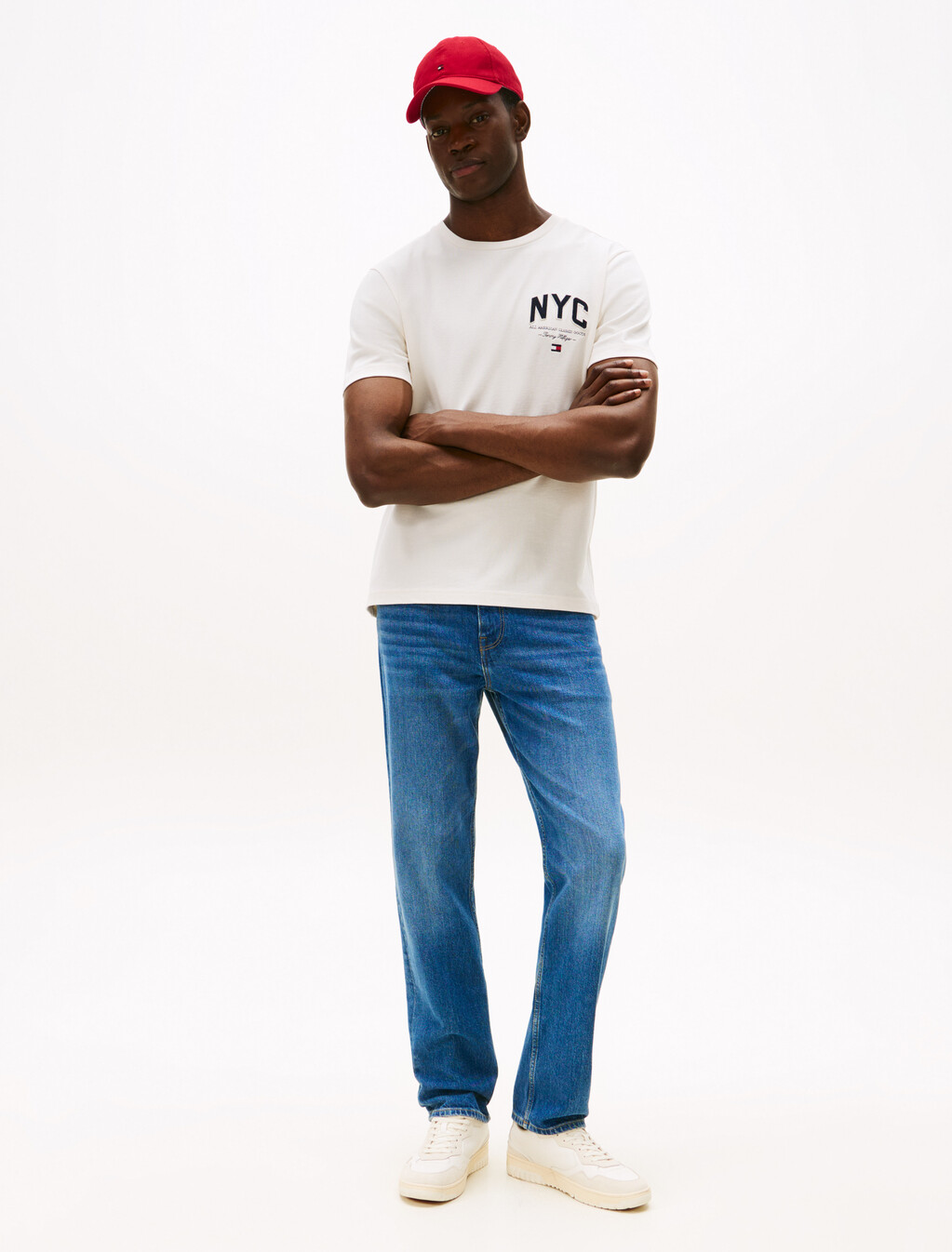 Hilfiger NYC T 恤, Ivory Petal, hi-res