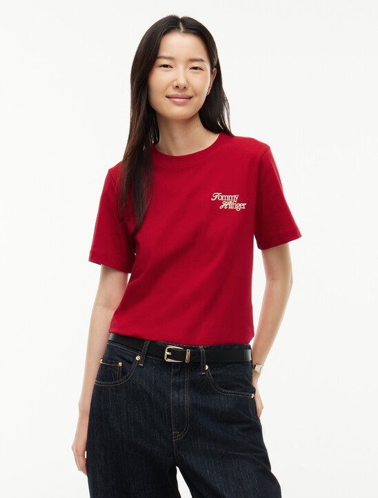 Logo Jersey Crew Neck T-Shirt