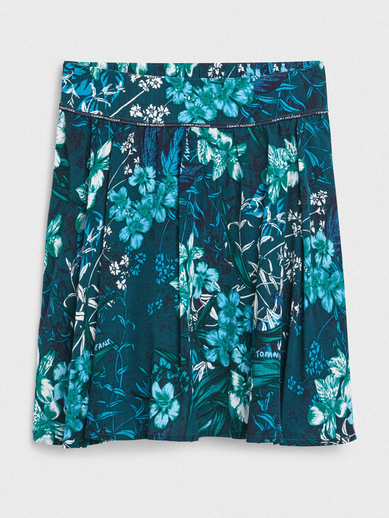 TROPICAL FLORAL SKIRT