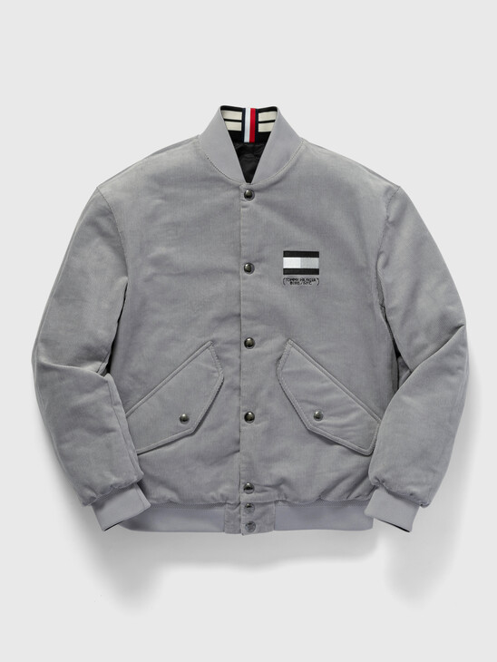 Monochrome Reversible Varsity Jacket