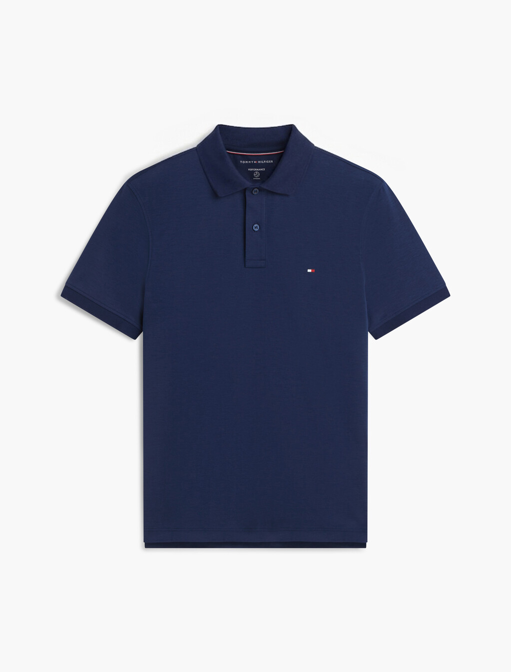 Performance Regular Fit Jaquard Polo Shirt, Carbon Navy, hi-res