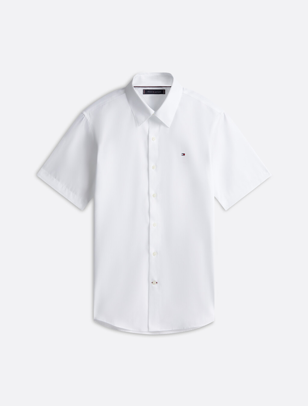 Non Iron Short Sleeve Shirt, Th Optic White, hi-res