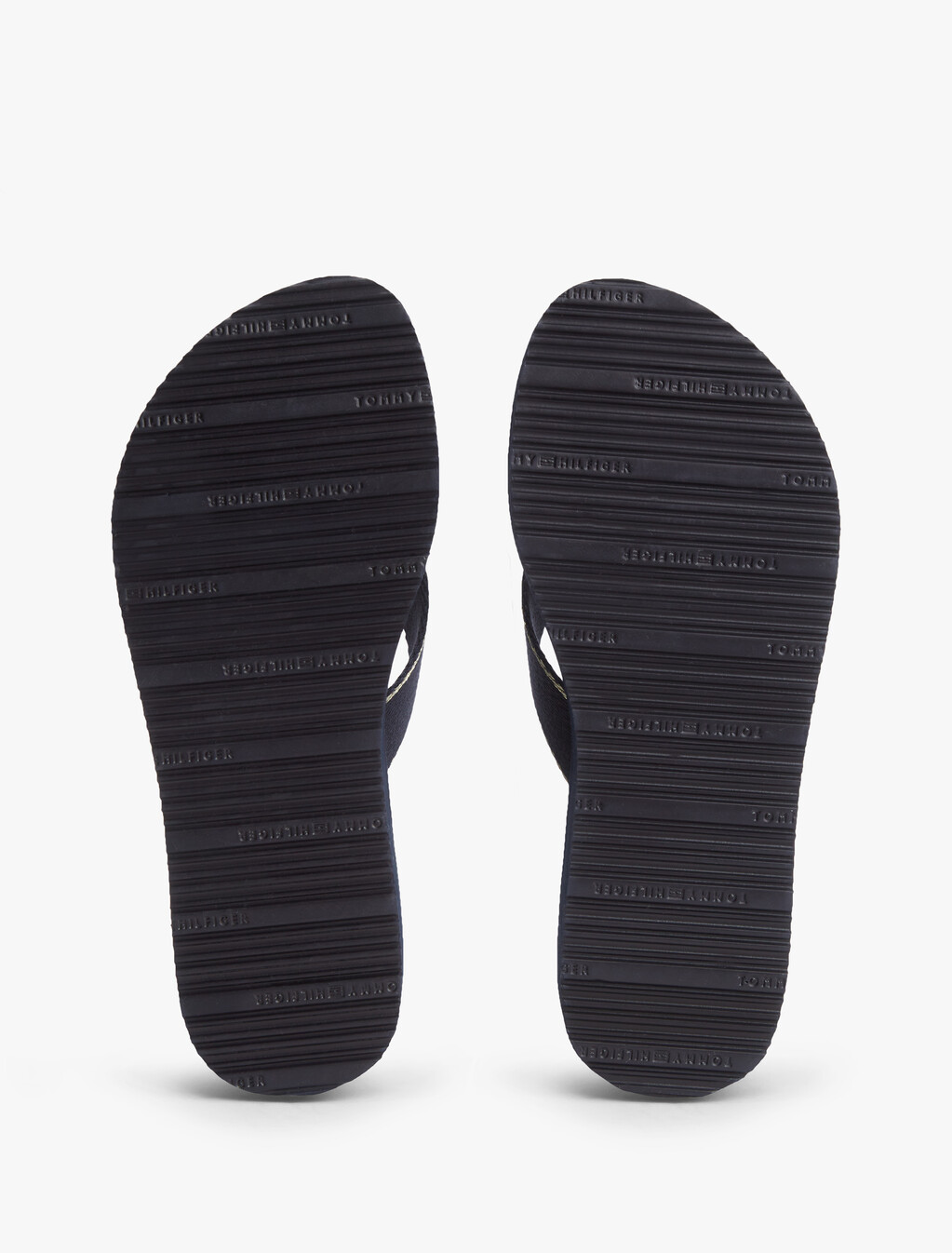 TH Monogram Wedge Heel Flip-Flops, Space Blue, hi-res
