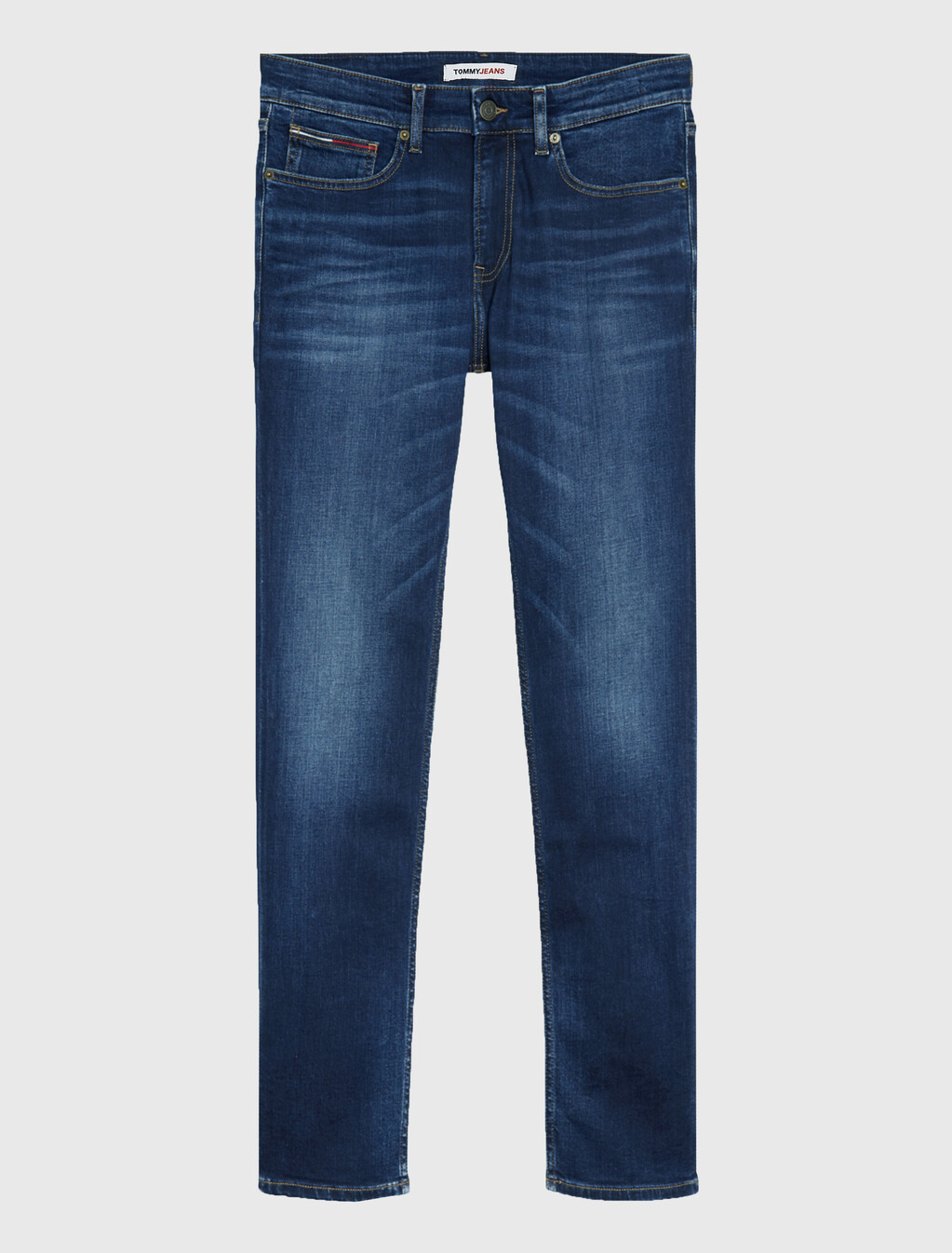 Ryan Relaxed Fit Faded Jeans, Aspen Dark Blue Stretch, hi-res