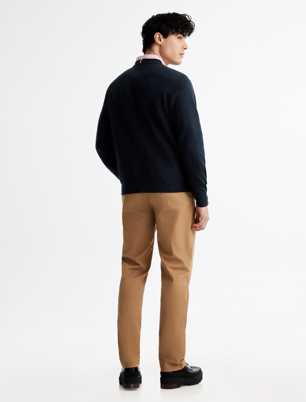 Rope Logo Interlock Sweatshirt, Desert Sky, hi-res