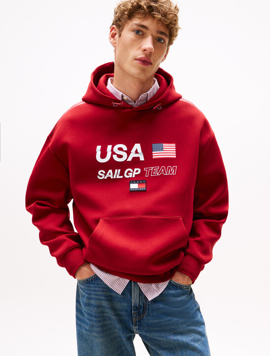 USA SailGP x Tommy 連帽衫