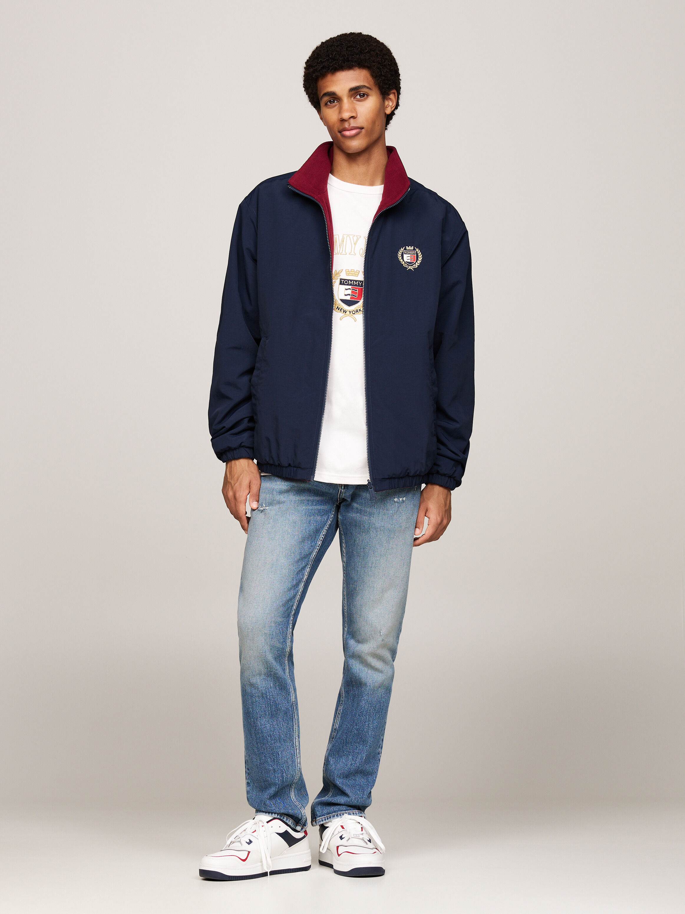 Tommy hilfiger fleece lined jacket new arrivals