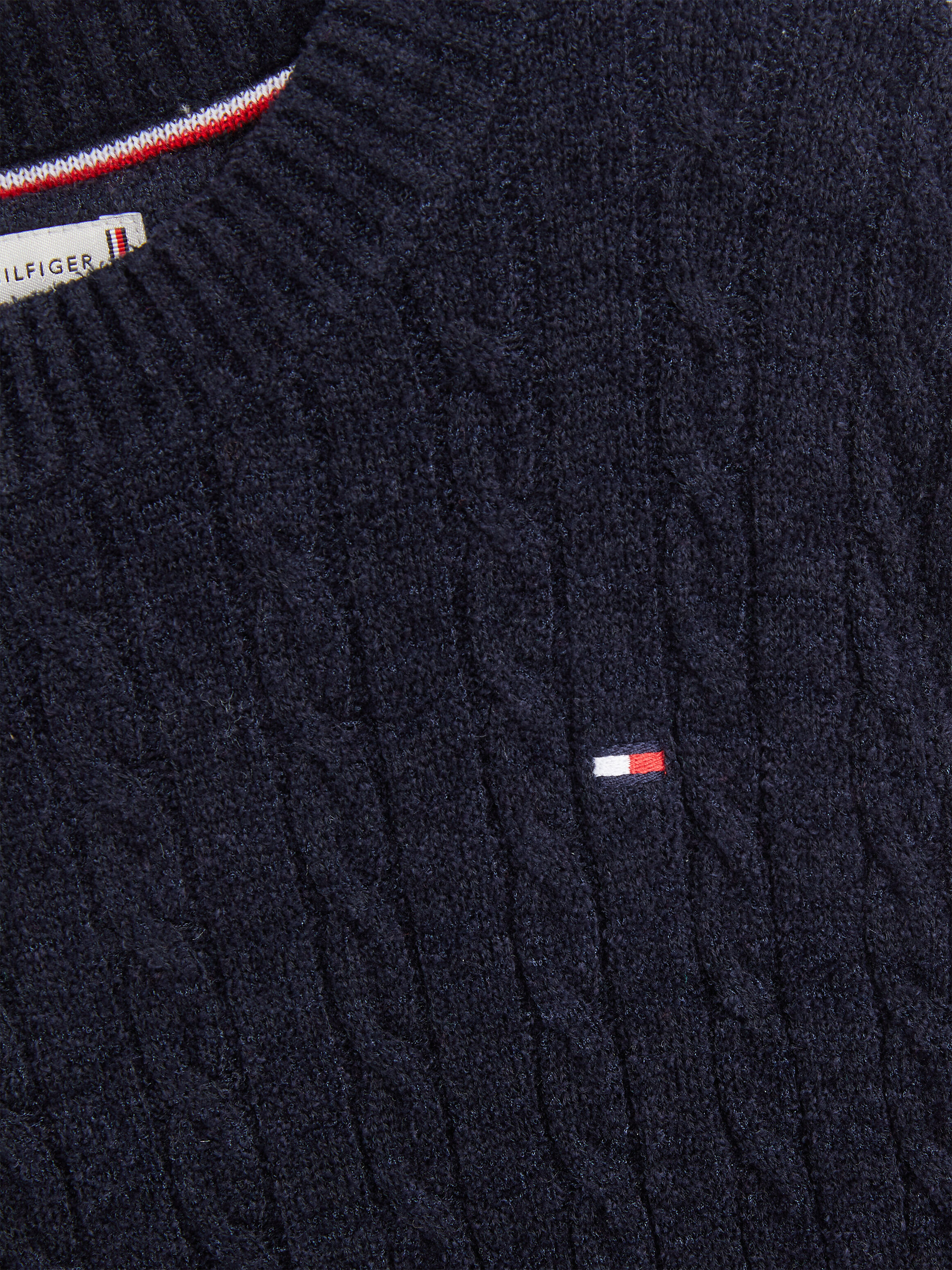 Tommy hilfiger blue sweater discount