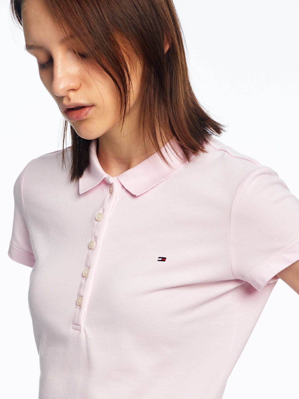 Heritage Slim Fit Polo Shirt, CRADLE PINK, hi-res