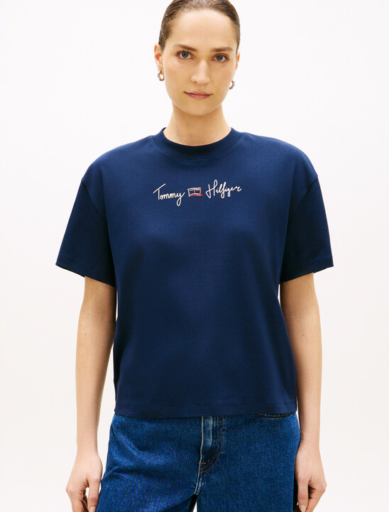 Asia Fit Graphic Double Knit T-Shirt