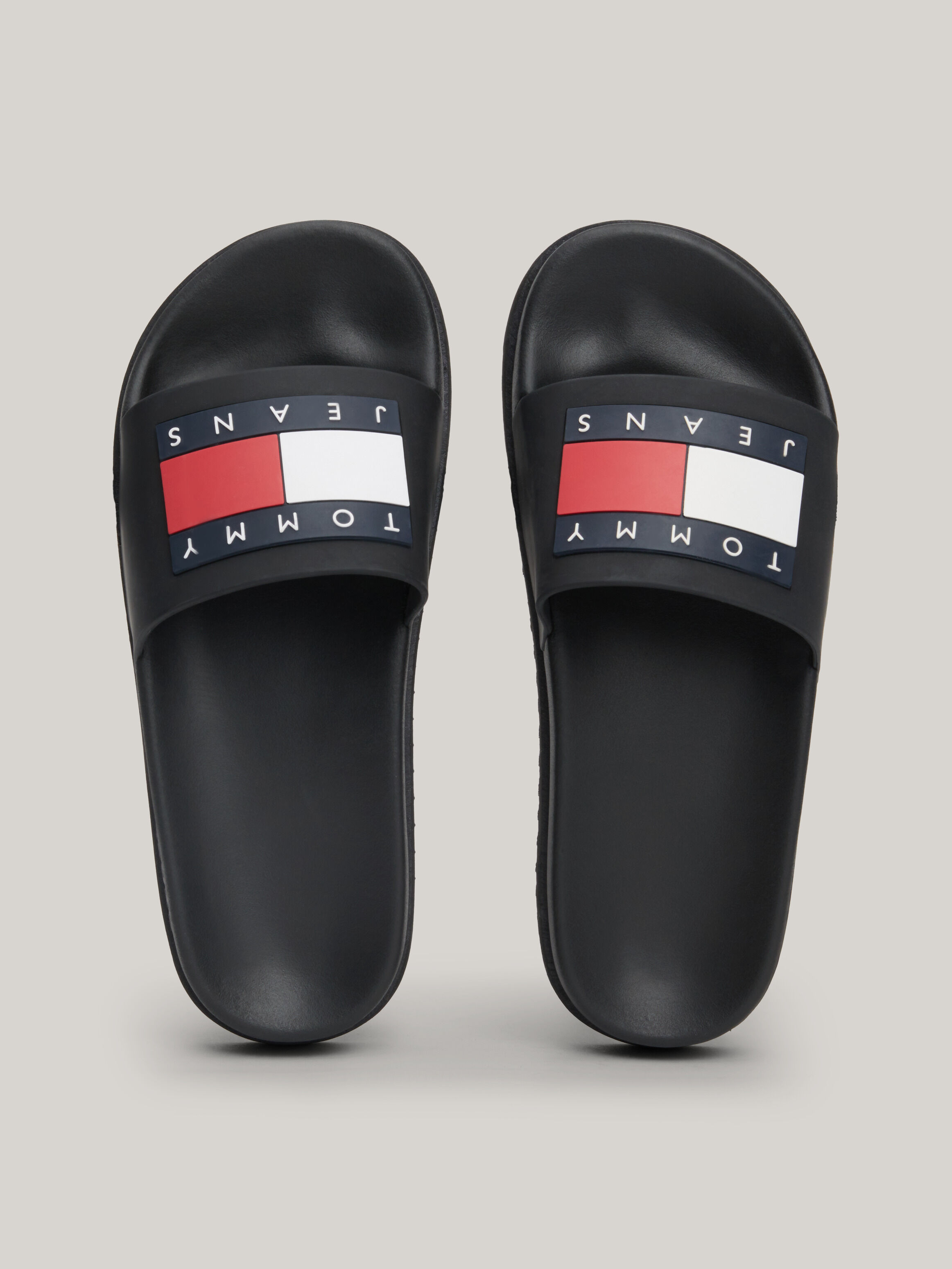 Colorful tommy hilfiger slides deals