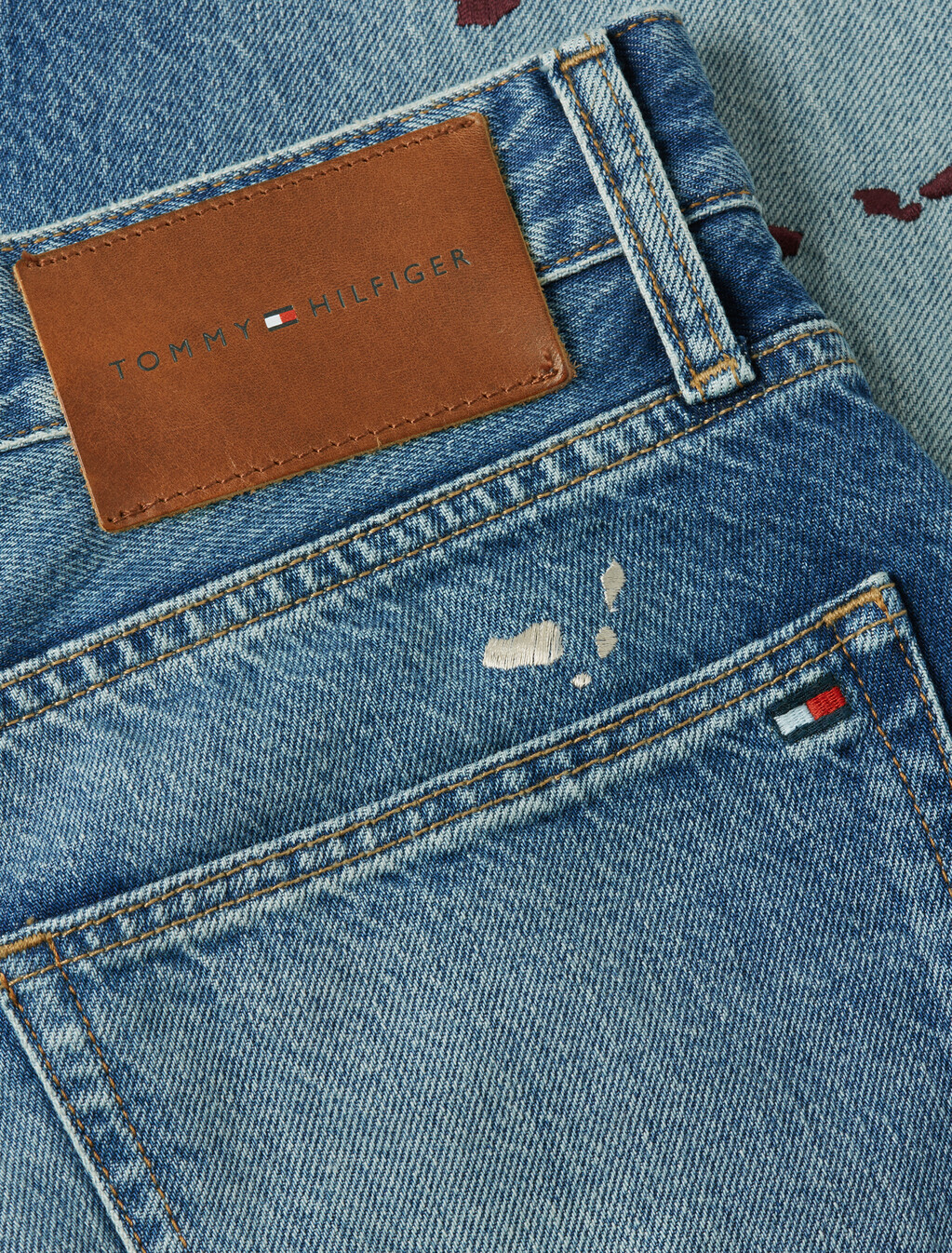 Grand Embroidery Loose Jeans, Keith Indigo, hi-res