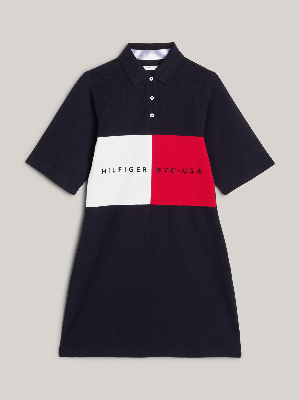 Hilfiger Team 橄欖球 Polo 連身裙, Desert Sky, hi-res