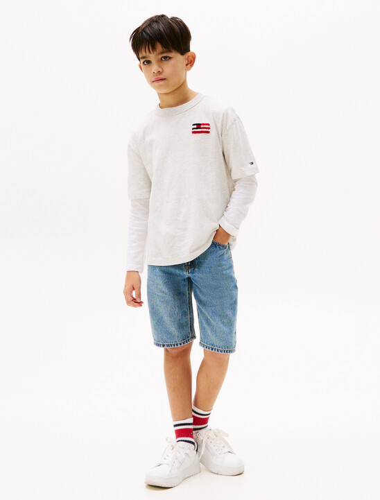 Hilfiger Flag Back Logo Terry T-Shirt