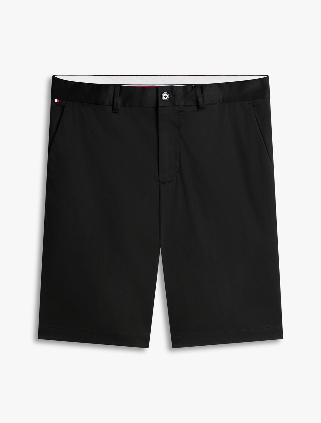 涼感技術材質 Denton 斜紋長褲, Black, hi-res