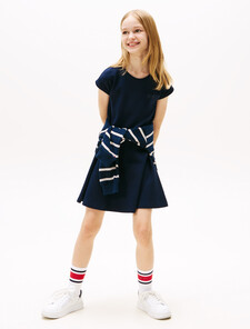 Spacer Dress, Dark Night Navy, hi-res