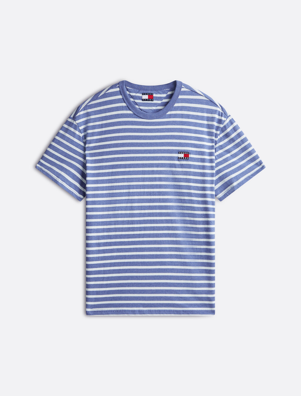 Breton Stripe T-Shirt, Tempo Blue / Ecru, hi-res