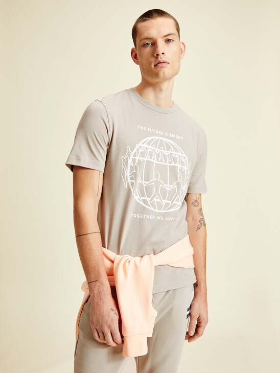 Earth Day Graphic Print T-Shirt Earth Day Graphic Print T-Shirt
