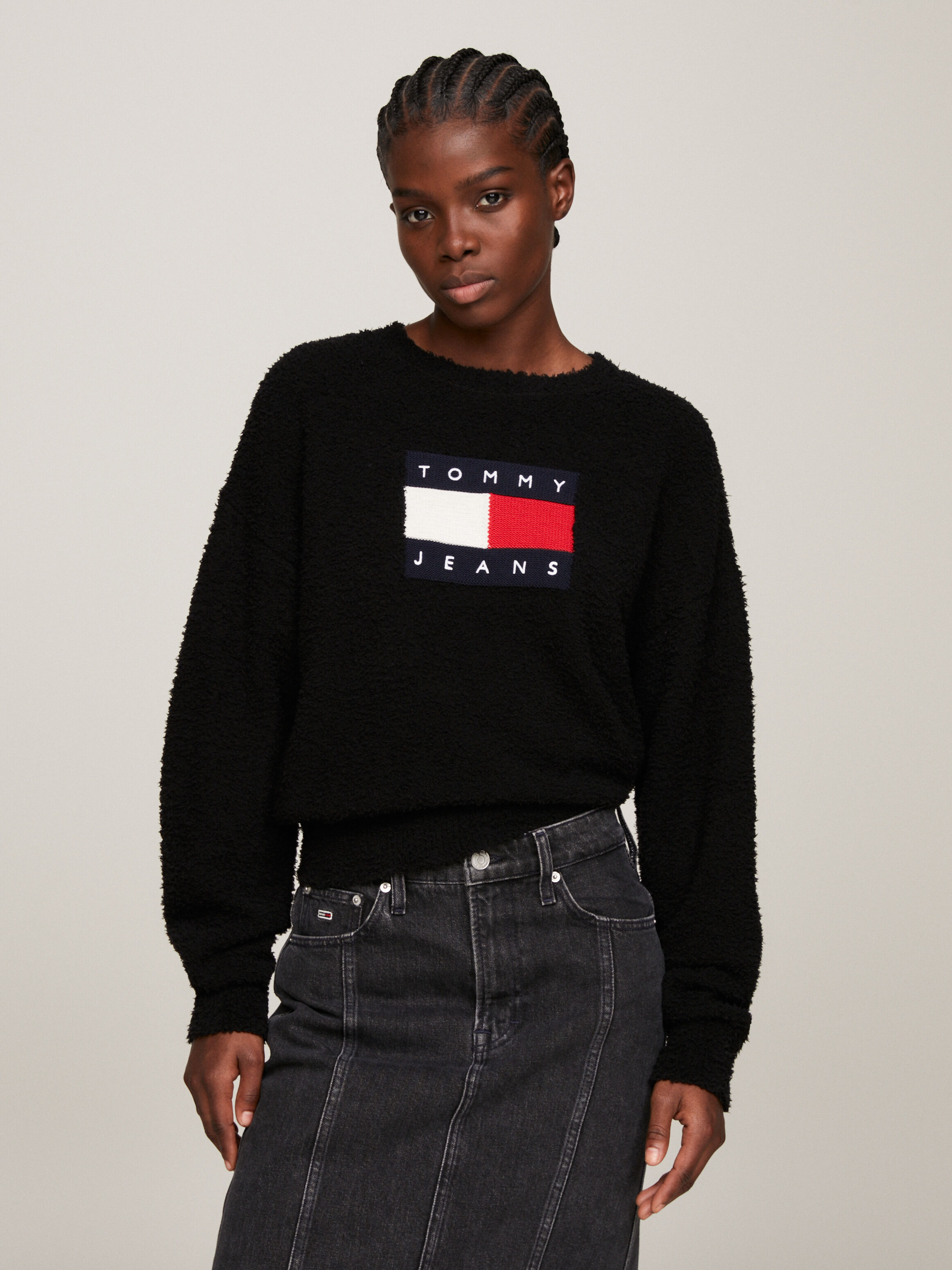 Oversized tommy hilfiger deals jumper