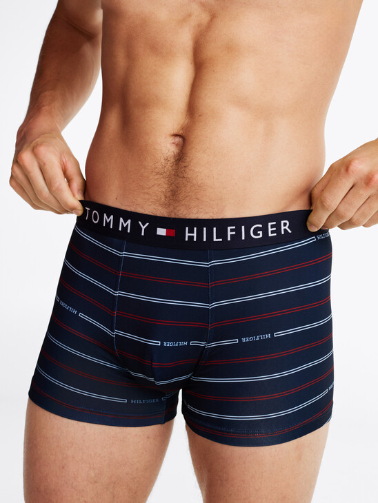 Th Original Print Logo Waistband Trunks