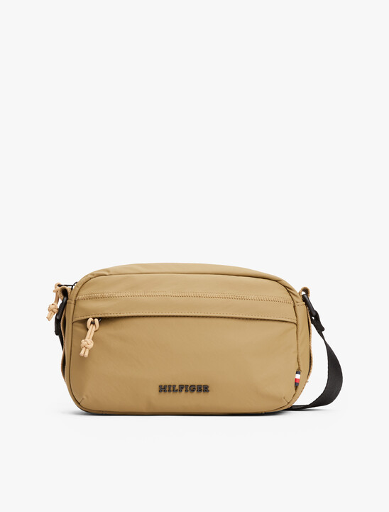 Textured Logo Reporter Bag