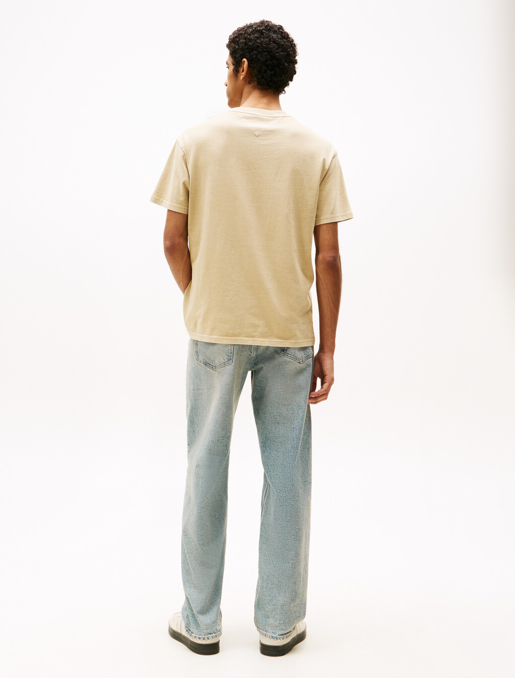 Woven Badge Relaxed T-Shirt, Relic Tan Tonal, hi-res