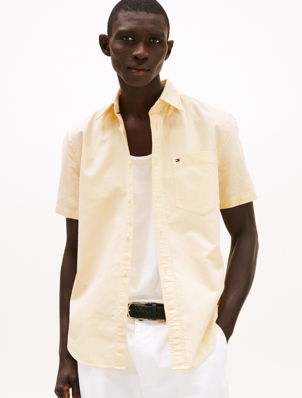 Heritage Oxford Regular Shirt, Citronella, hi-res