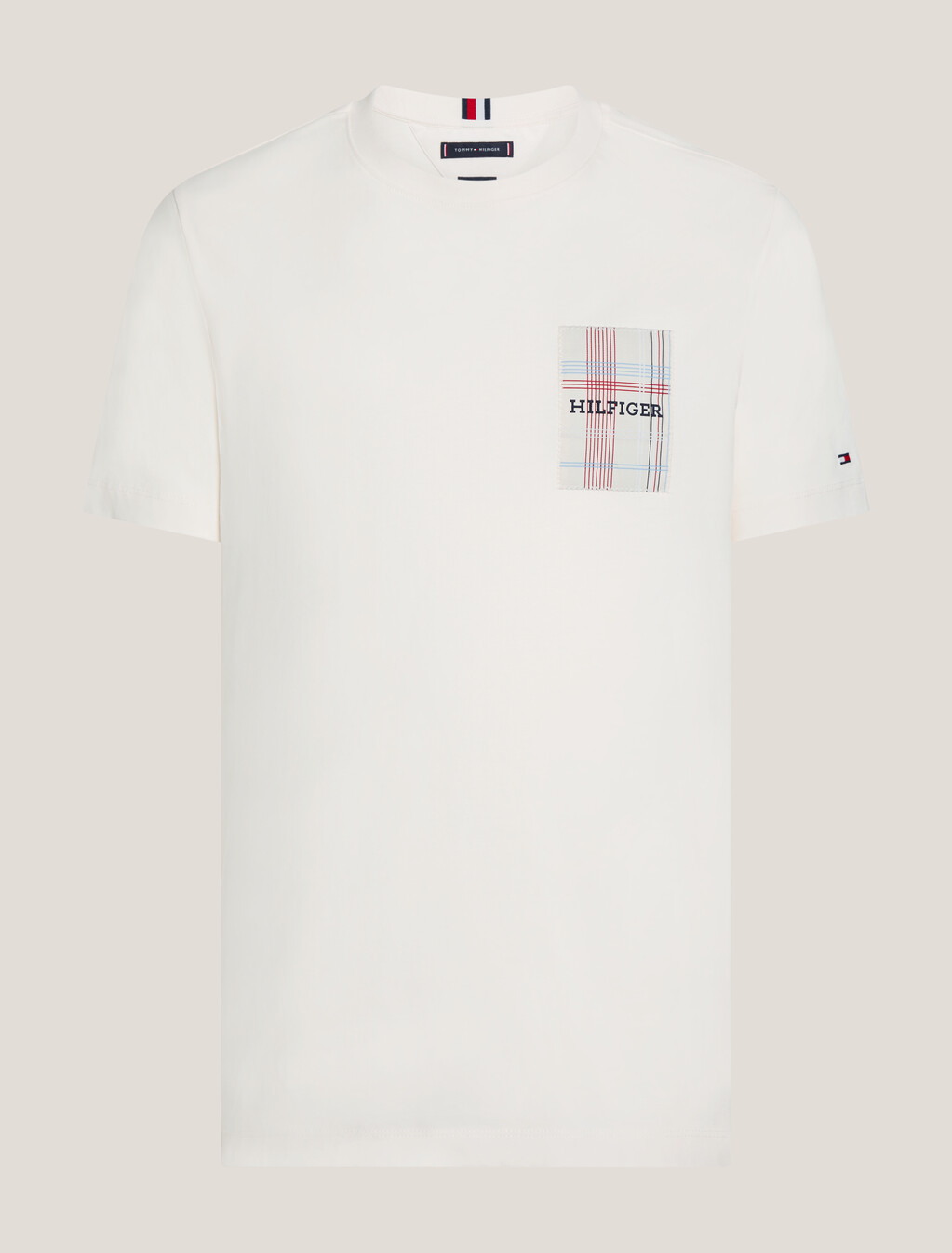 Monotype Woven Label T-Shirt, Ancient White, hi-res