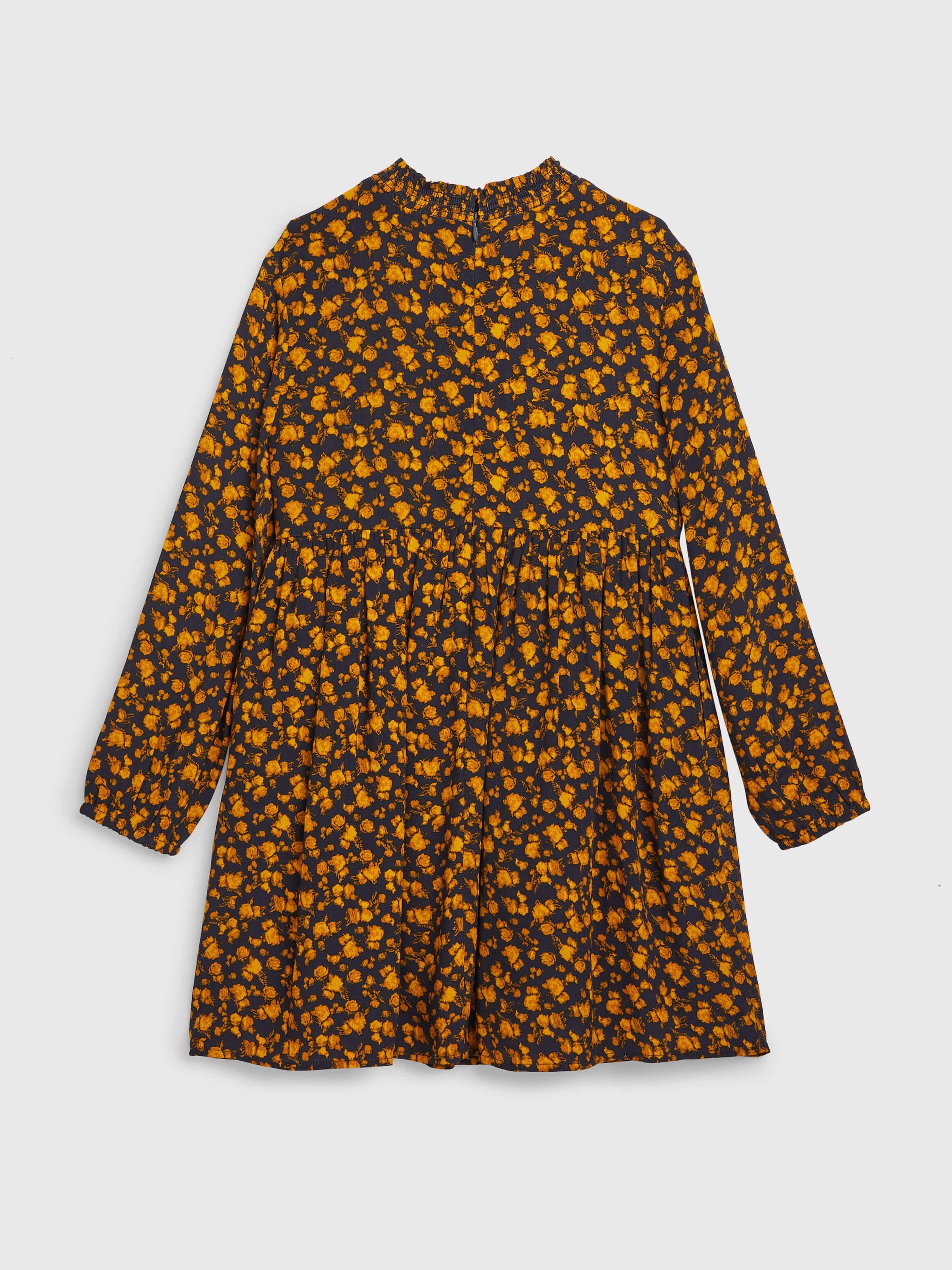 Floral Print Fit And Flare Dress yellow Tommy Hilfiger