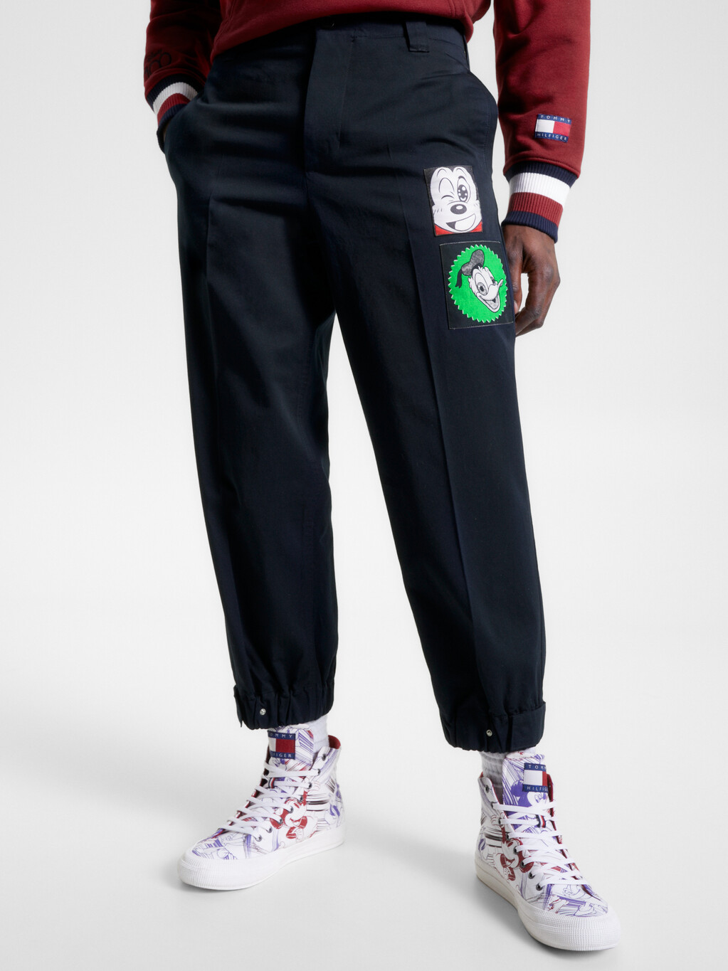 Disney X Tommy Patch Relaxed Fit Chinos, Desert Sky, hi-res