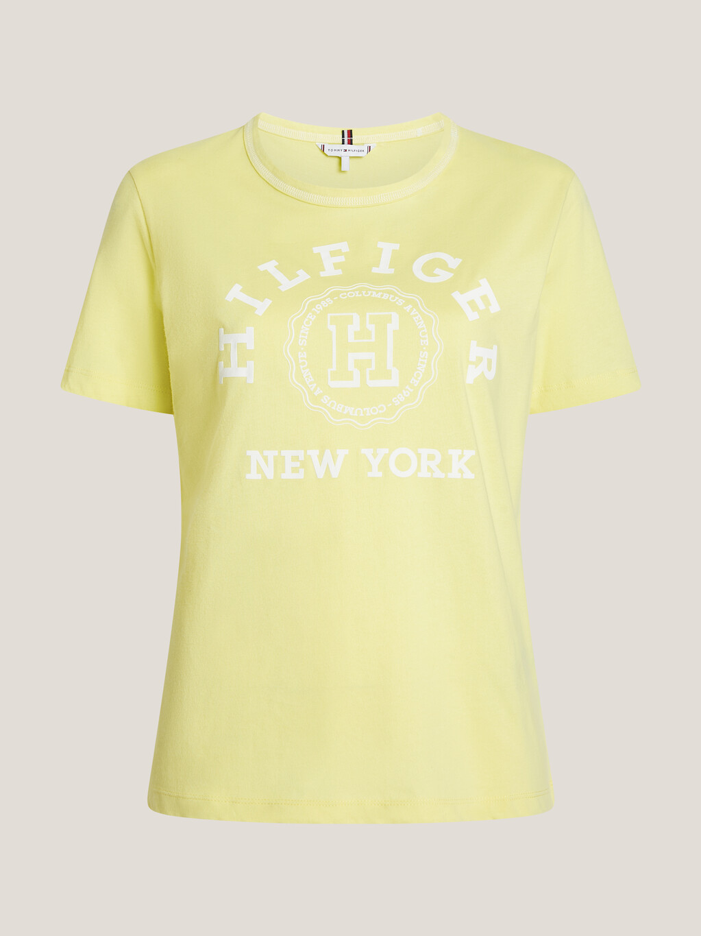 Varsity Hilfiger T-Shirt, Yellow Tulip, hi-res