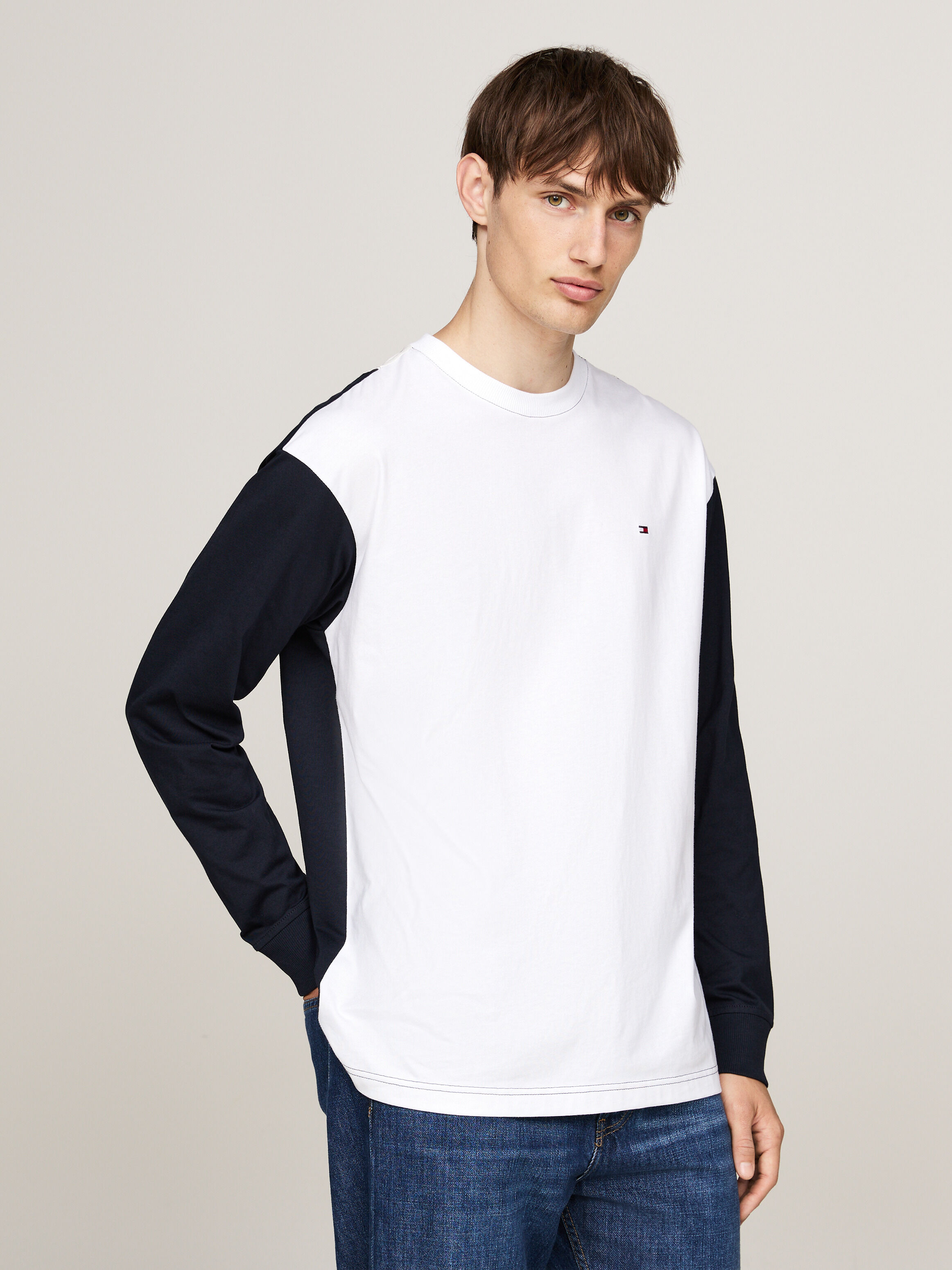 Tommy hilfiger tee shirts mens on sale