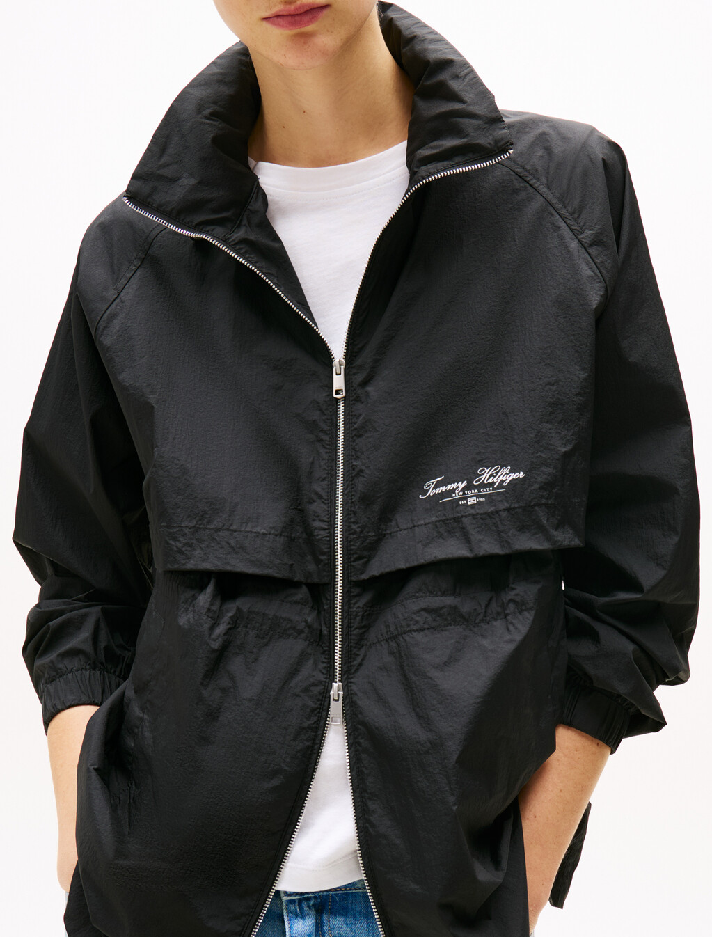 Ultra Lightweight Windbreaker, Black, hi-res