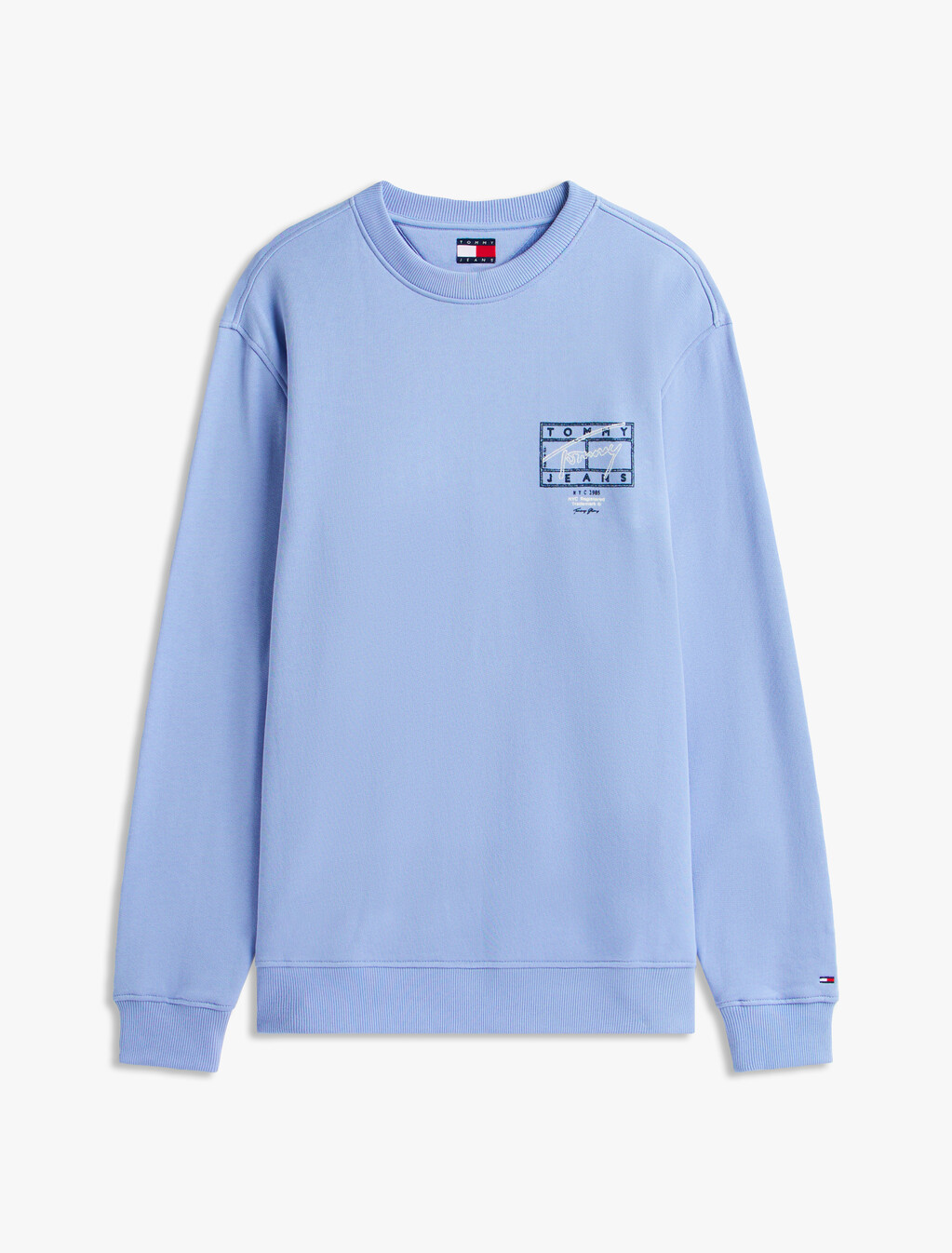 Tommy Flag Graphic Print Sweatshirt, Nordic Iris, hi-res