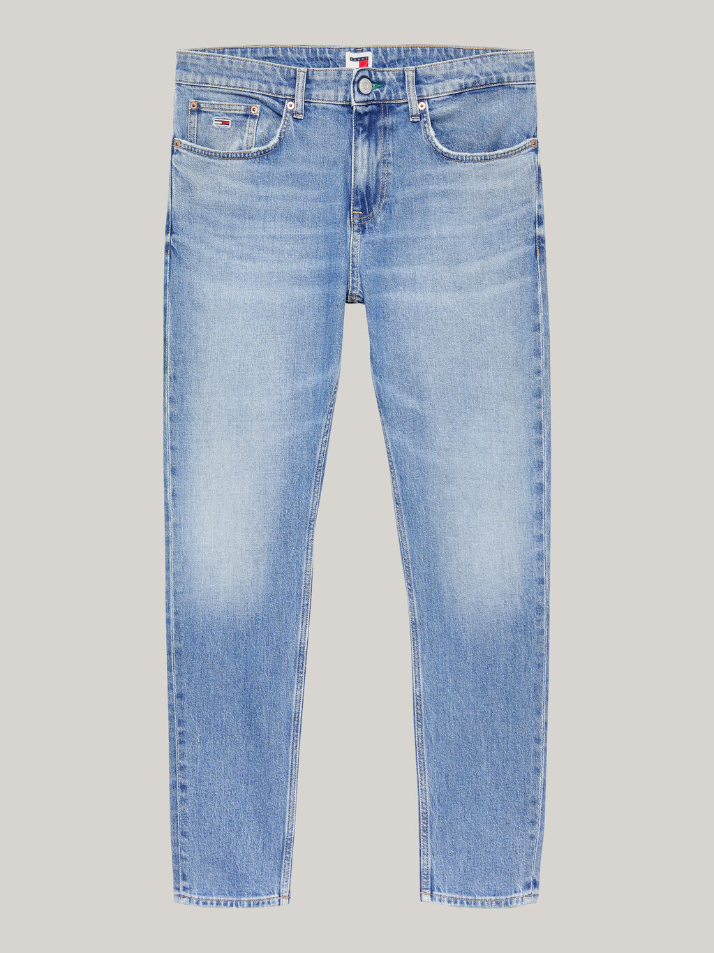 Classic Austin Slim Tapered Jeans, Denim Light, hi-res