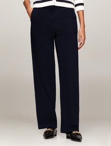 Comfort Relaxed Straight Pants, Desert Sky, hi-res