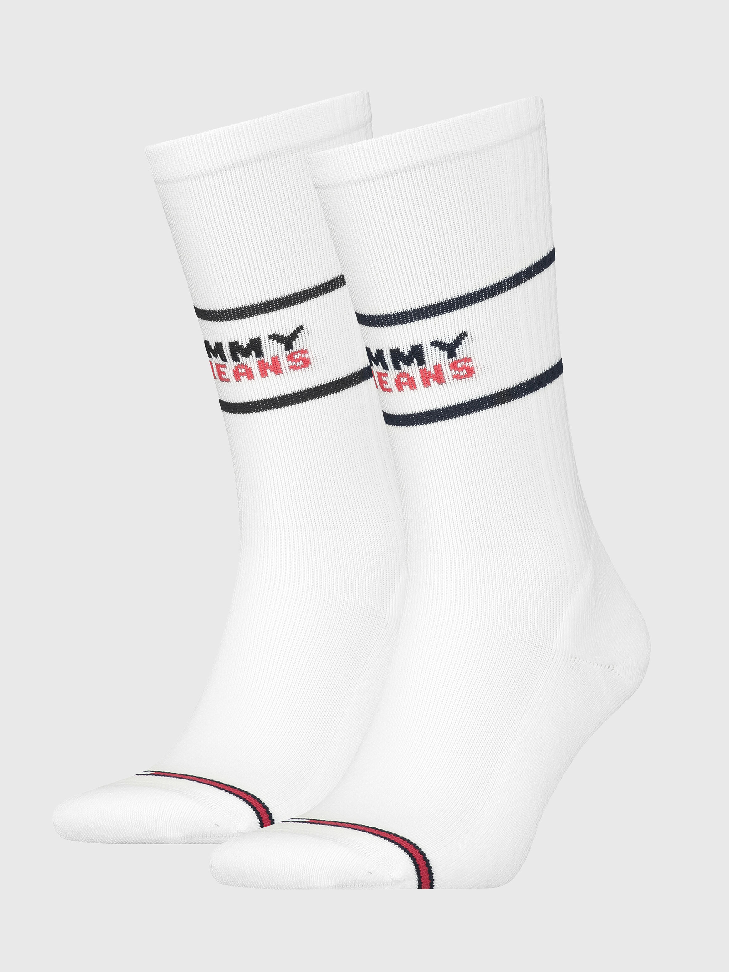 Tommy Hilfiger Unisex Socks 2 Pack | white | Tommy Hilfiger