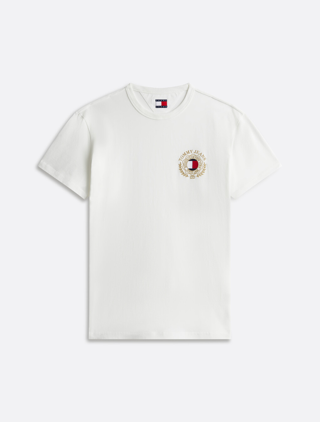 Tommy 徽章 T 恤, Ecru, hi-res