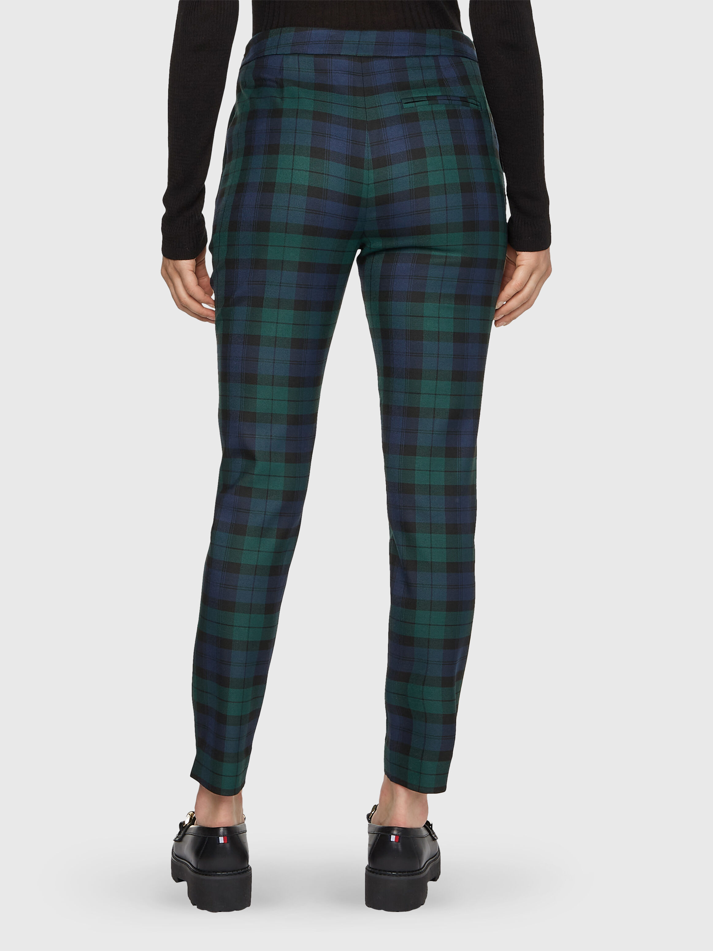 Black watch plaid leggings new arrivals