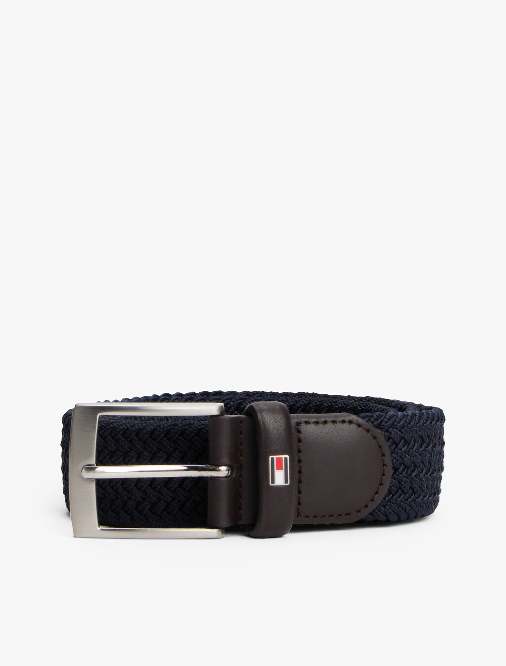 Fabric Braided Belt, Sky Captain, hi-res