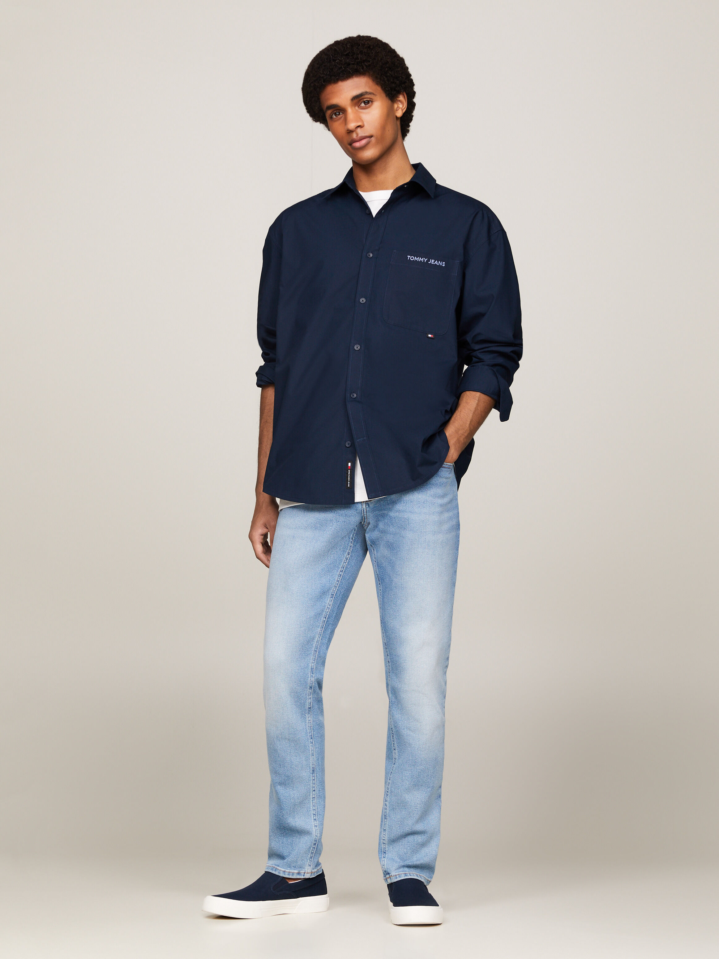 Tommy hilfiger slim tapered jeans top