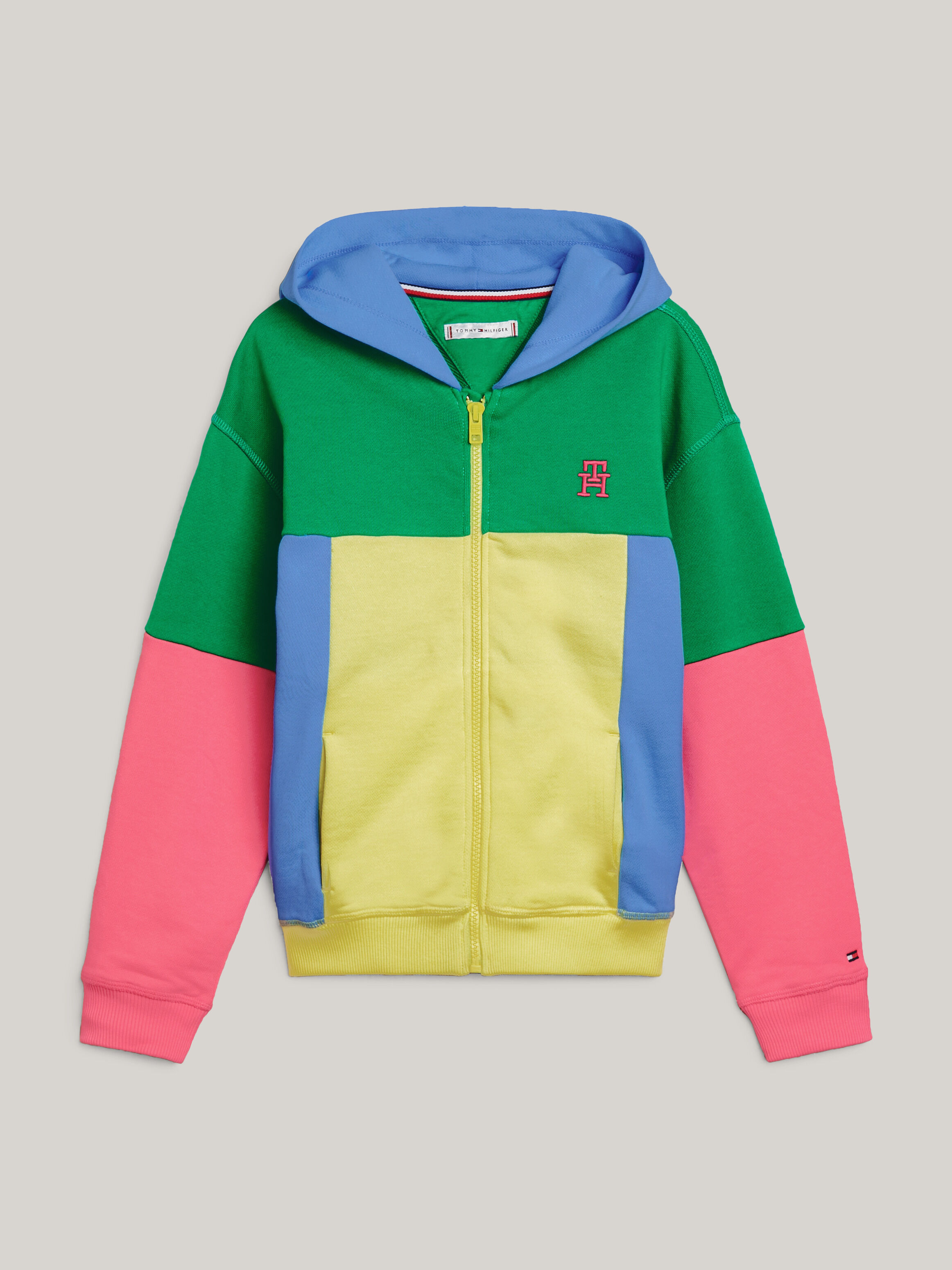 Multicolor tommy hilfiger hoodie outlet