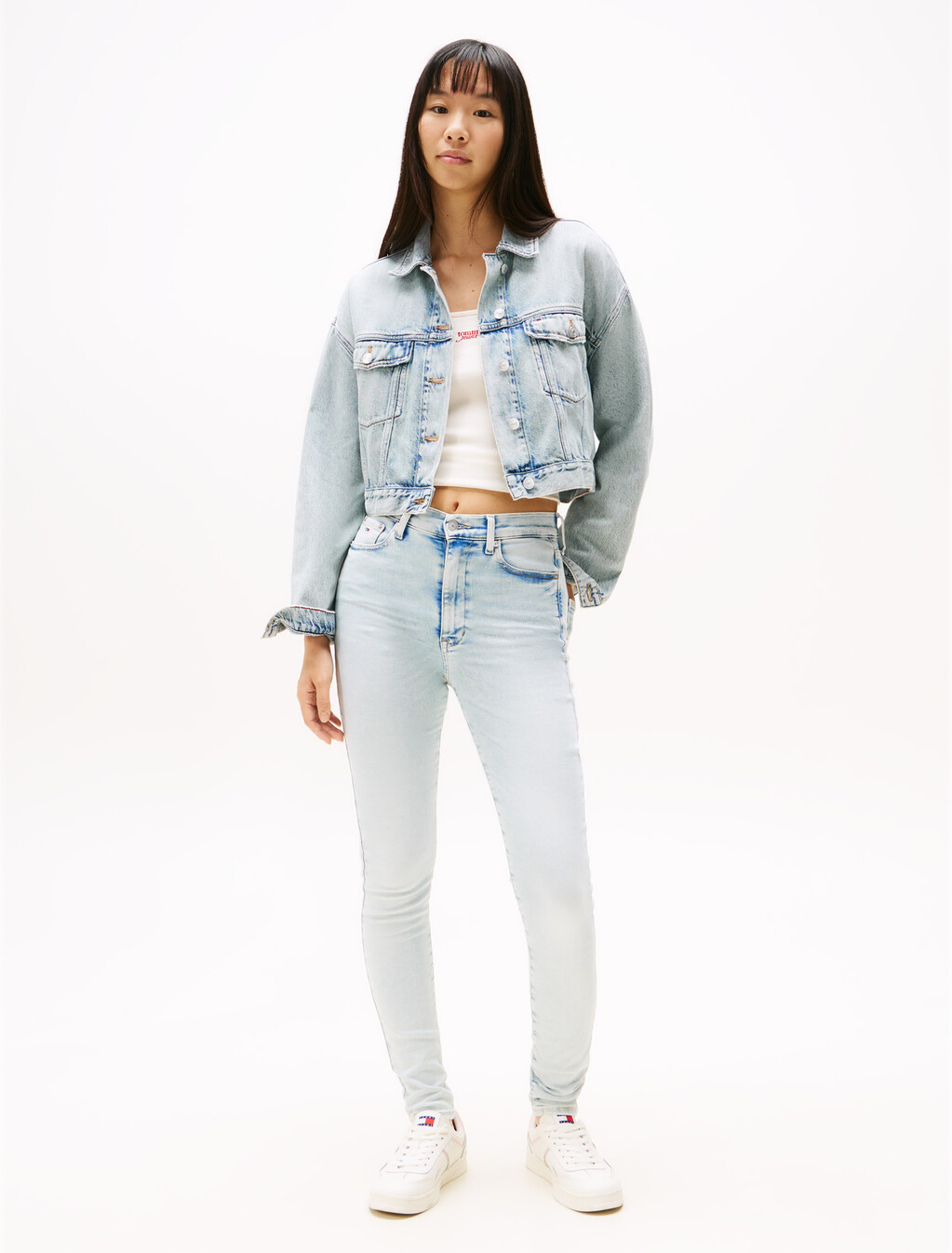 Sylvia High Rise Skinny Jeans, Denim Ultra Light, hi-res