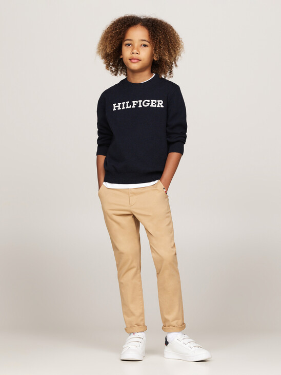 Hilfiger Monotype Crew Neck Jumper