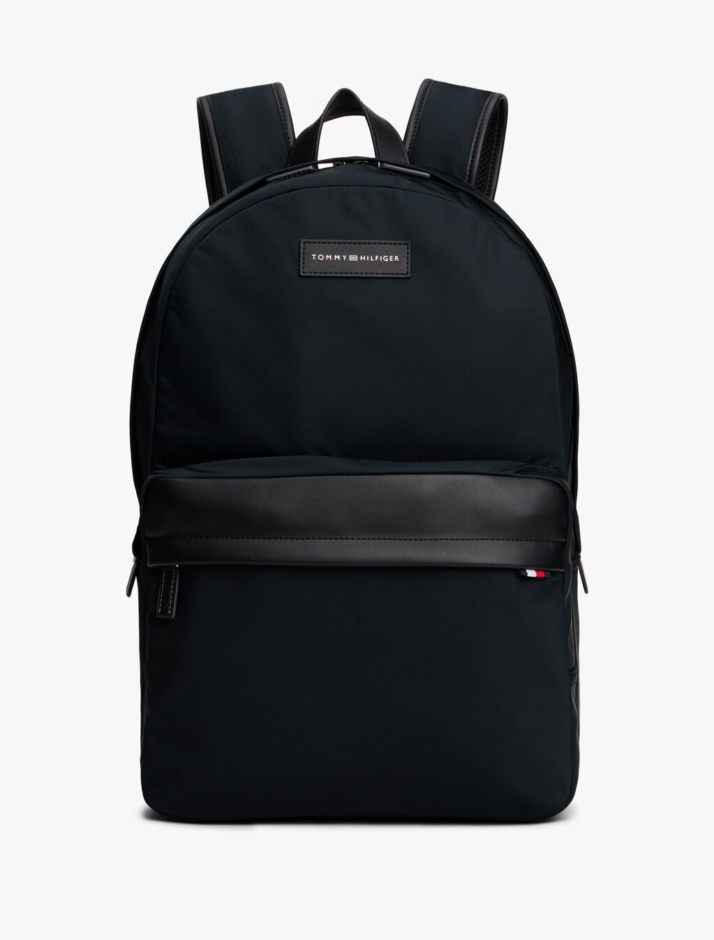 Logo Patch Backpack, Black, hi-res